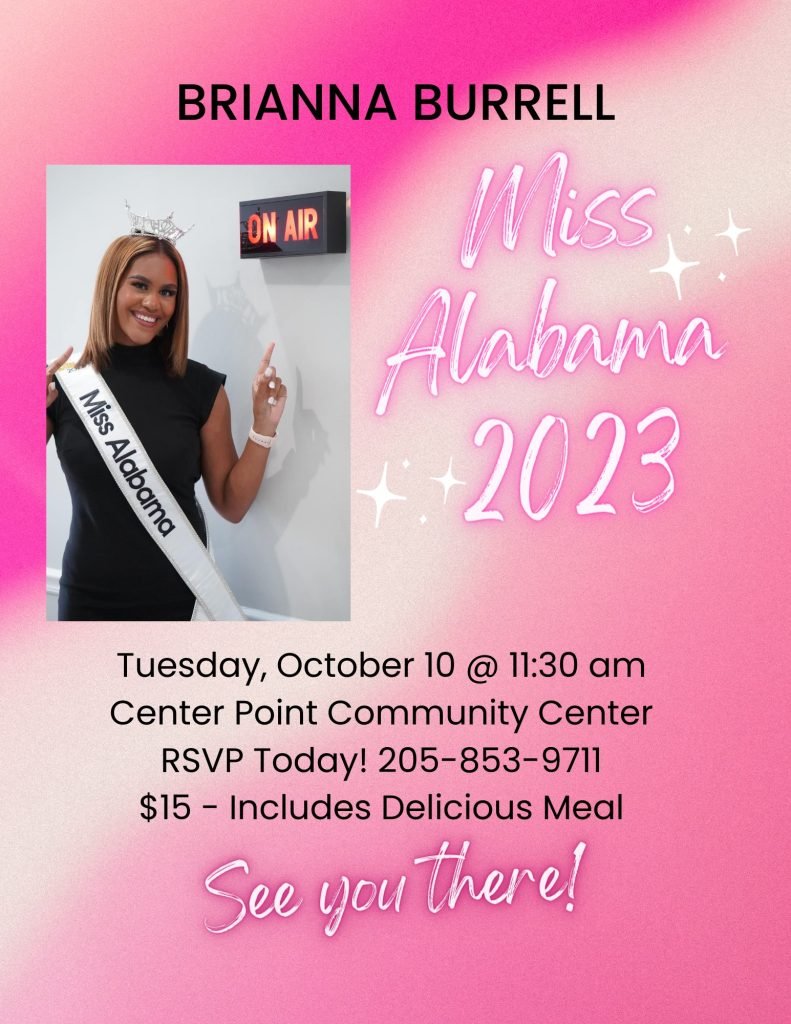 Only our 3rd African American winner in this pageant's 102 year history! Join us!!